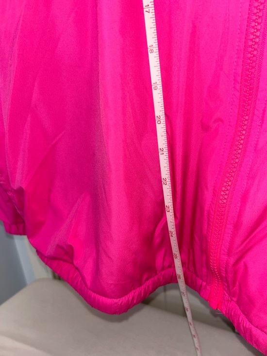 PINK Victoria's Secret Pink, Blue & Gray Hooded Sherpa Lined Windbreaker Jacket - Picture 8 of 10